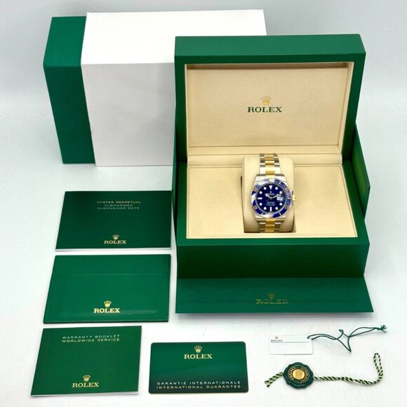 NEW 2025 Rolex Submariner “Bluesy” 41mm 126613LB Two-Tone Blue Dial - Picture 1 of 10